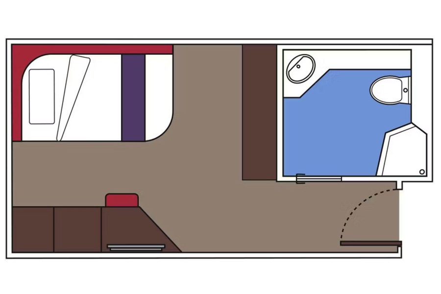 MSC Cruises MSC Meraviglia Studio Interior Floorplan.jpg